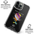 Looney Tunes Tasmanian Devil Sliced Juxtapose iPhone 16 Pro Clear Case